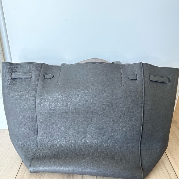 Celine - SMALL CABAS PHANTOM IN SOFT GRAINED CALFSKIN - Grey - Picture 3 of 9